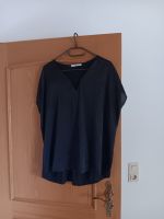 Schwarze Bluse mit Satin-Look Hessen - Altenstadt Vorschau