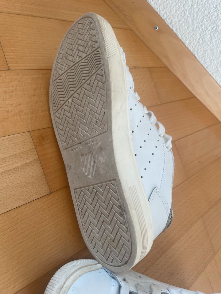 K-Swiss Damen sneaker weiß Gr.39 Leder in Pfullingen