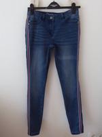 Gina denim Jeggings Slim Fit Stretch Jeans 38 blau Galonstreifen Altona - Hamburg Iserbrook Vorschau