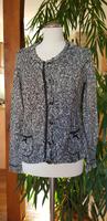 BIBA Strickjacke schwarz-weiß meliert Gr. M Niedersachsen - Hann. Münden Vorschau