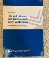 Fälle und Lösungen zum Kommunalrecht Baden-Württemberg (2020) Stuttgart - Stuttgart-West Vorschau