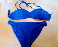H&M Bikini dunkelblau Gr. L Bademode Oberteil + Bikinihose Hessen - Schlitz Vorschau