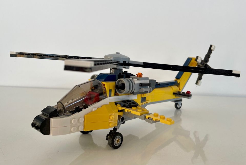 LEGO Creator 3 in 1 31023 Gelbe Flitzer Hubschrauber Rennwagen in Dresden