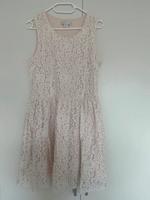 Weißes Sommerkleid Spitzenoptik Gr. 40 Hessen - Dreieich Vorschau