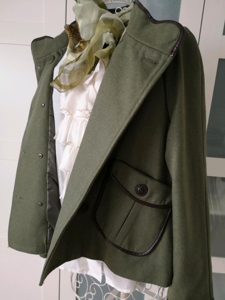 Jacket Only mit Wolle grün gr. M gr. 38,40 in Saarlouis