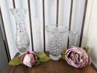 Vintage Kristall Vasen Shabby chic - Brocante Brandenburg - Glienicke/Nordbahn Vorschau