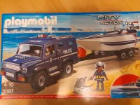Playmobile polizei Jeep mit Bootsanhänger 5187 ungeöffnet Thüringen - Stadtroda Vorschau