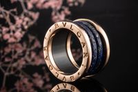 Bvlgari Bulgari B.zero1 Ring mit Lapislazuli in Rosé- Rotgold Nordrhein-Westfalen - Wegberg Vorschau