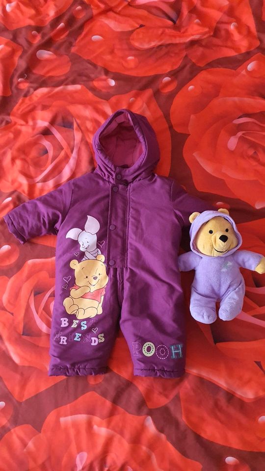 Schneeoverall Winter Jumpsuit Disney Winnie Pooh (Puh) Gr. 62/68 in Hockenheim