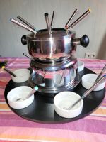 Edelstahl Fondue Set 23-teilig mit großem Drehteller Gabeln Löffe Hessen - Langgöns Vorschau