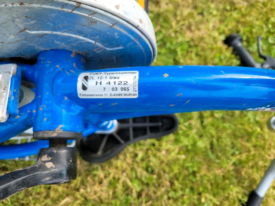 Puky Fahrrad blau 12 Zoll Alu-Rahmen in Greifswald