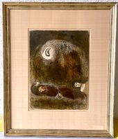 Ruth zu Füssen des Boab, Marc Chagall Original Lithographie Bibel Aachen - Aachen-Mitte Vorschau