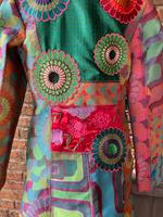 Desigual Mantel  Gr M peppig Stickerei Applikation Topzustand Niedersachsen - Horneburg Vorschau