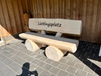 Geschenk Baumstammbank Gartenbank Bierbank Geburtstag sitz Bayern - Landsberg (Lech) Vorschau