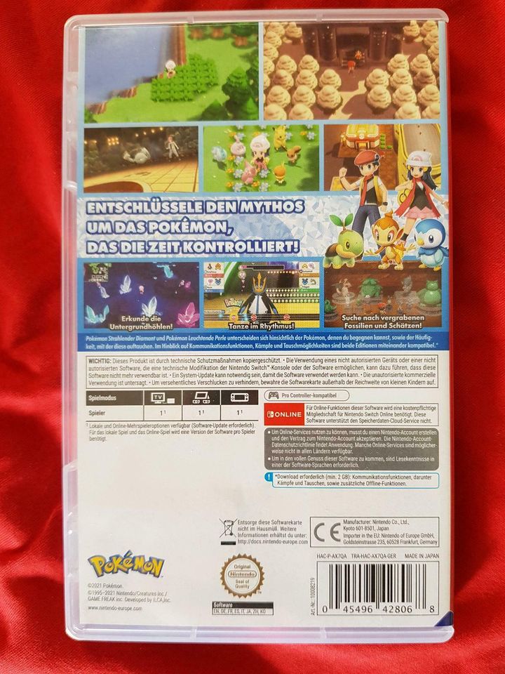Pokémon Strahlender Diamant + Leuchtende Perle Nintendo Switch in Buxheim