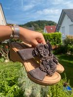 Gabor Echtleder Plateau Schuhe Sandalen Baden-Württemberg - Tübingen Vorschau