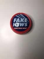 Trump Fake News Button Sachsen - Struppen Vorschau