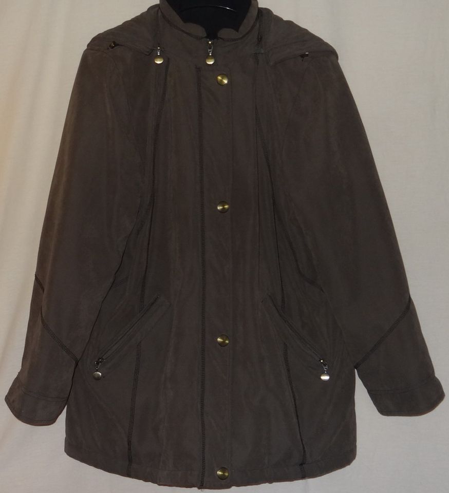 KK C&A Canda Jacke Damenjacke Gr. 22 braun wenig getragen sehr gu in Bacharach