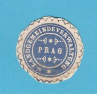 alte Siegelmarke der LANDGEMEINDEVERWALTUNG PRAG Rheinland-Pfalz - Bitburg Vorschau