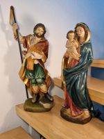 HEILIGER ISIDOR MARIA MIT KIND MADONNA HEILIGENFIGUR ALT HOLZ RAR Bayern - Kumhausen Vorschau