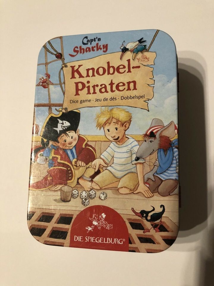 Knobel-Piraten Capt´n Sharky, Die Spiegelburg, Reisespiel in Berlin