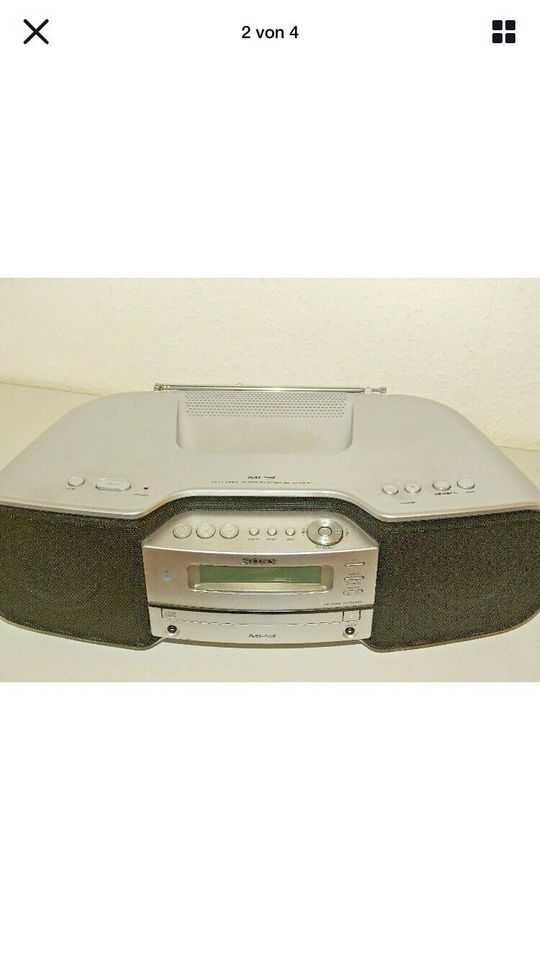 Sony ZS-S50CP Tragbare Radio mit CD-Player/MP3 Wiedergabe in Eppelheim