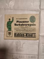 Plauener Verkehrsregeln von Herbst 1927 mit Werbung Vintage Retro Hessen - Siegbach Vorschau