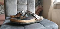Birkenstock Gizeh Black 39 Normal Schuhe Zehentrenner Damen Sachsen-Anhalt - Eisleben Vorschau