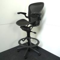 Herman Miller Aeron Typ B Bürohocker | Bürostuhl | Anthrazit Emsbüren - Mehringen Vorschau