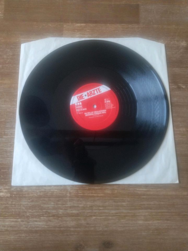 Die Ärzte Du willst mich küssen Maxi Single Schallplatte Vinyl in Hagen