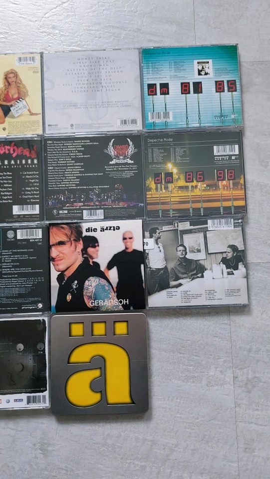 CD Sammlung Rarität Depeche Mode Ostrock Oldies in Röbel