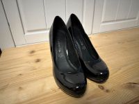 Tamaris Pumps High Heel 38 schwarz Lackleder Optik Leder Baden-Württemberg - Schorndorf Vorschau