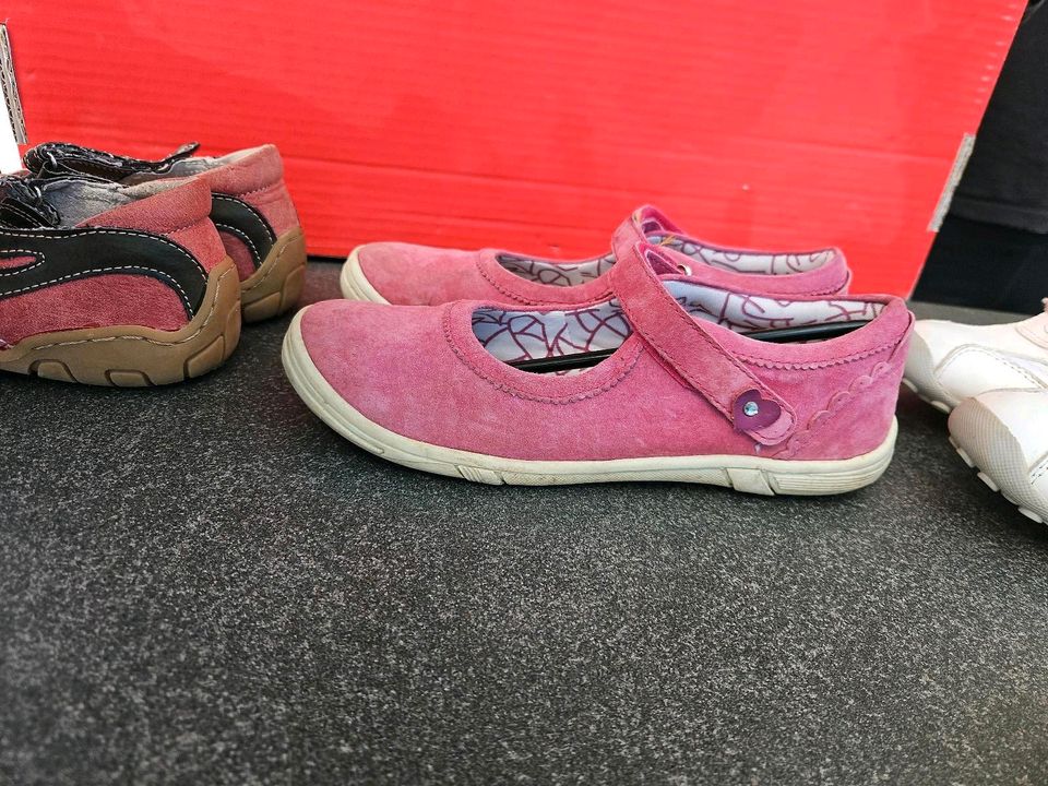 Ballerinas Halbschuhe Sneaker Gr 34 Geox neuwertig Pio Klettversc in Gräfendorf