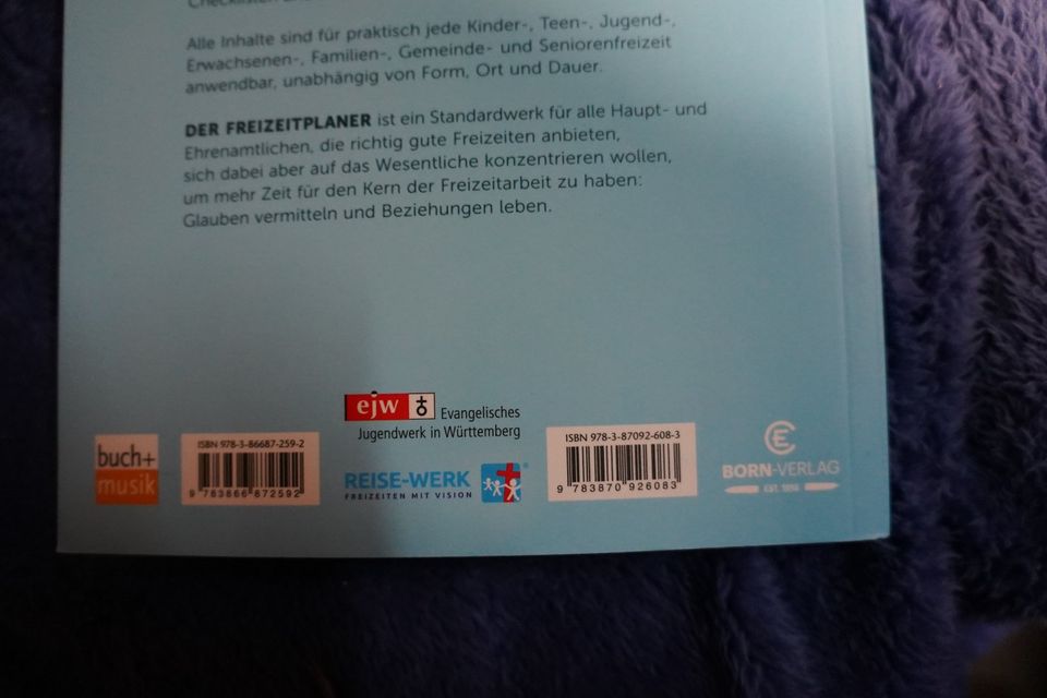 Der Freizeitplaner: Freizeiten einfach gut planen 9783870926083 in Rödermark