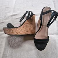 High Heel Sandalen sexy Keilabsatz Wedges - wenig getragen Baden-Württemberg - Nehren Vorschau