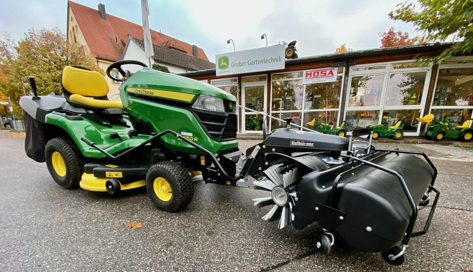 Aufsitzmäher John Deere Rasentraktor X350R Kehrmaschine in Bayern - Dorfen  | eBay Kleinanzeigen ist jetzt Kleinanzeigen