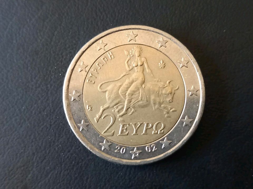 2 € Münze 2002 Griechenland in Wetzlar