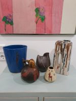4 hochwertige Keramik Vasen Objekte 50er 60er 70er Sammlung Hessen - Wetzlar Vorschau