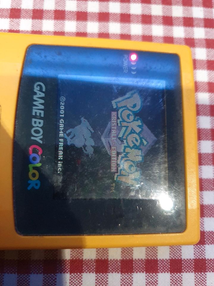 Game Boy Color gelb in Gerwisch