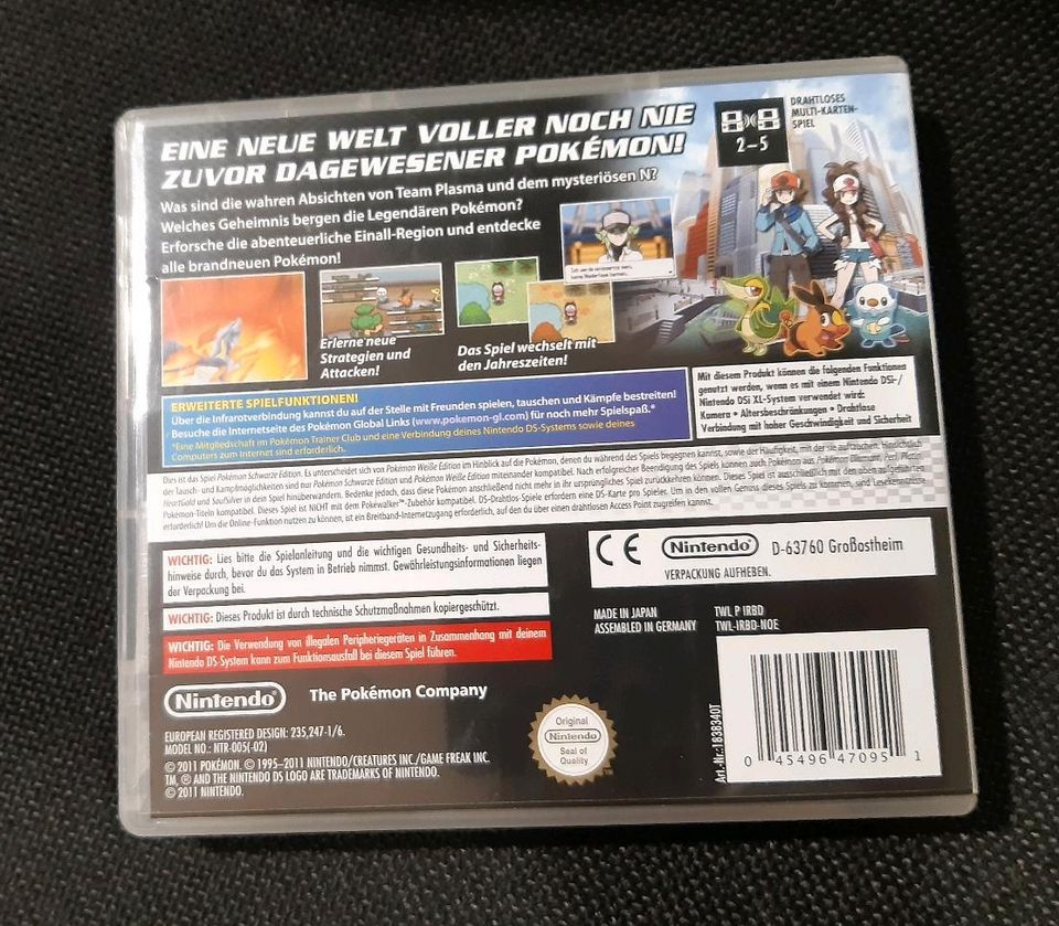 Pokèmon Schwarze Edition (Nintendo DS) in Potsdam