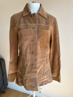 Vintage Lederhemd Lederjacke braun XS S 34 36 70er Rheinland-Pfalz - Schifferstadt Vorschau