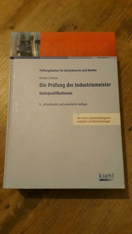 Die Prüfung der Industriemeister Basisqualifikation BQ Auflage 9 in Zittau