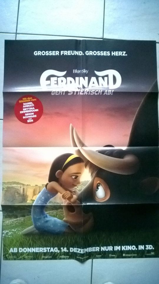 Kino Film Poster Plakat *Ferdinand*Unsere Wildnis*Winnetous Sohn in Oranienburg