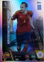 Match Attax Euro 2024 Legendsignaturestyle Iniesta Berlin - Köpenick Vorschau