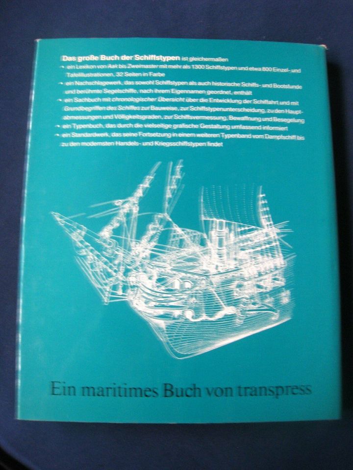 Das große Buch der Schiffstypen transpress 2. Auflage neuwertig in Bad Soden am Taunus