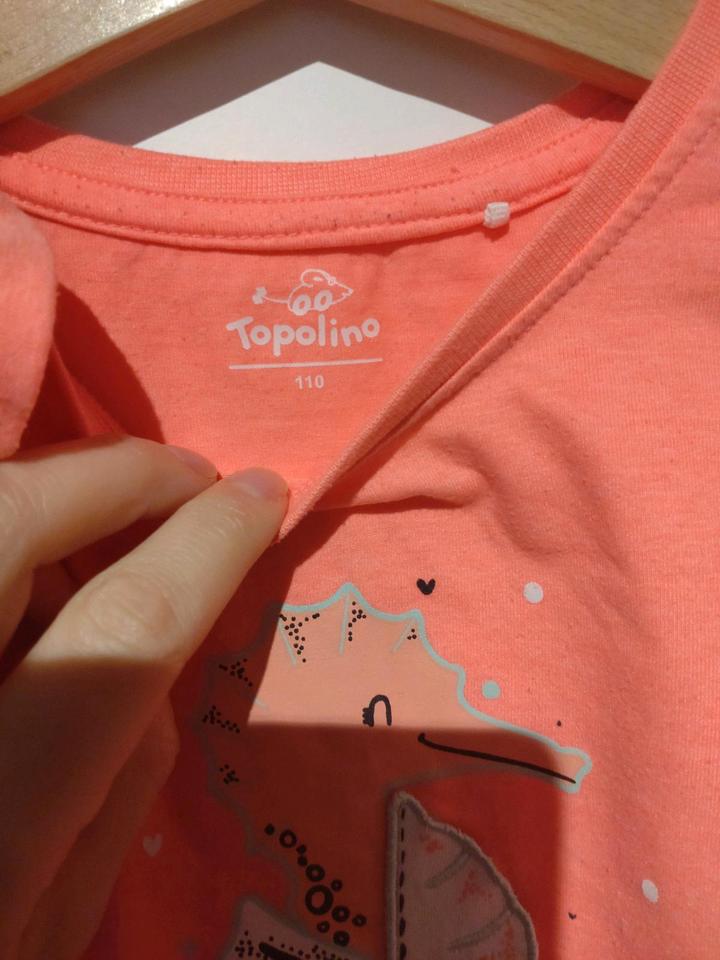 T-Shirts, Größe 110, Zwillinge, Topolino, Seepferdchen in Bielefeld