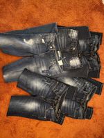Schnäppchen-6 blaue Jeans, teils neu & ungetragen,cool, je Hose Bayern - Ahorn b. Coburg Vorschau