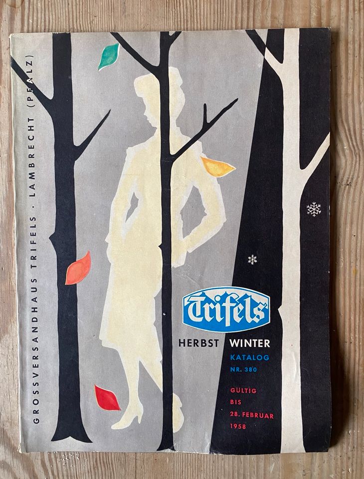 Trifels Versandkatalog Herbst/Winter 1957/1958 in Edermünde