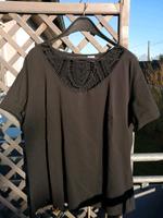Shirt Mia Moda Schwarz mit Spitze GR. 52 Nordrhein-Westfalen - Xanten Vorschau