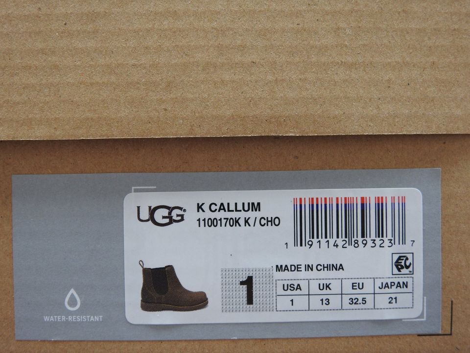 UGG Callum Chelsea Boot Kinder Gr. 32,5 !!!NEU ungetragen!!! in Lehrte